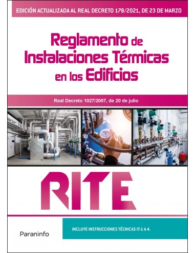REGLAMENTO INSTALACIONES TERMICAS EDIFICIOS RITE 8ªEDICION